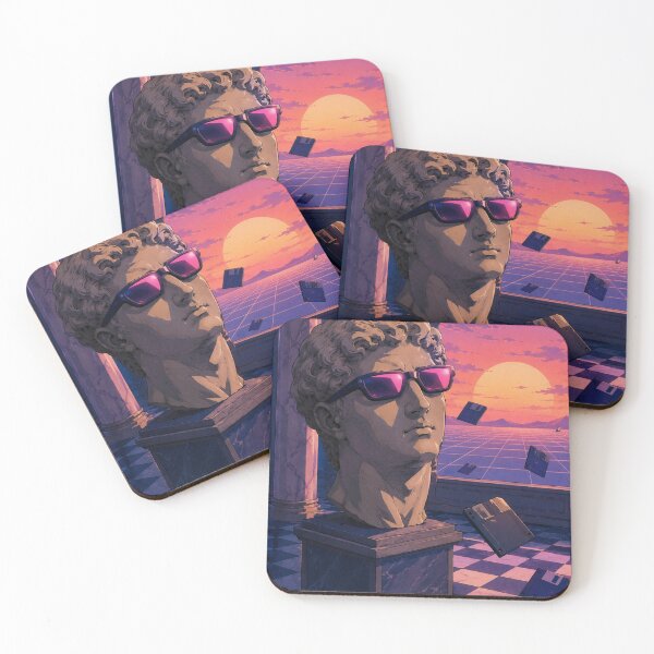 Item preview, Lofi Vaporwave: Statue Echoes designed and sold by bapupa.