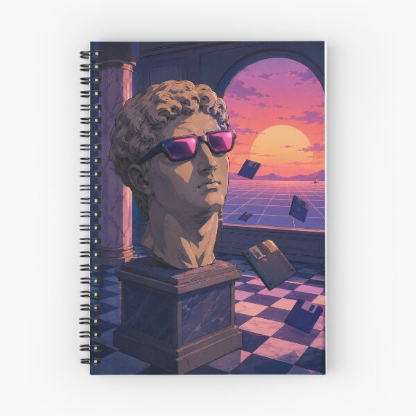 Item preview, Lofi Vaporwave: Statue Echoes designed and sold by bapupa.