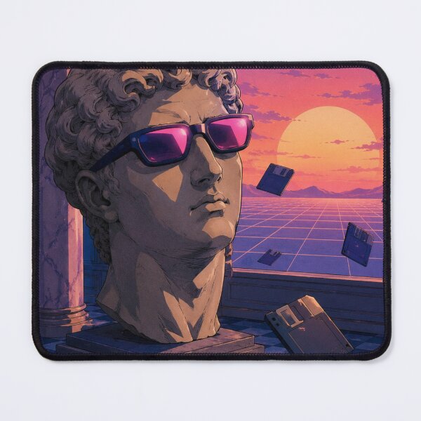 Item preview, Lofi Vaporwave: Statue Echoes designed and sold by bapupa.