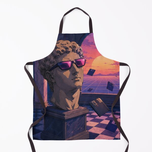 Item preview, Lofi Vaporwave: Statue Echoes designed and sold by bapupa.