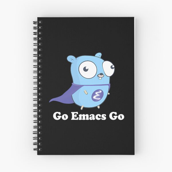 Item preview, Go Emacs Go Black designed and sold by ForRealSerial.