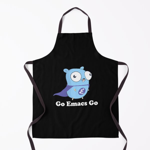 Item preview, Go Emacs Go Black designed and sold by ForRealSerial.