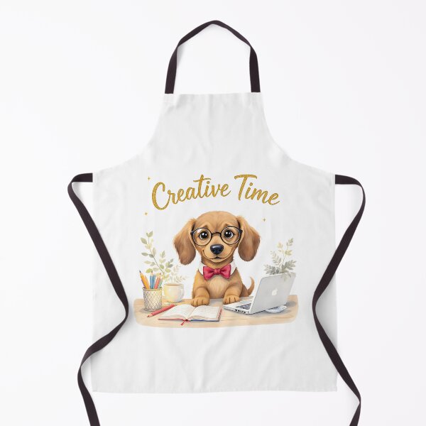 Item preview, Working Dachshund Creative Time Art designed and sold by Kedspicedesign.