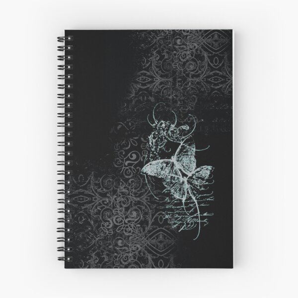 Item preview, Cyber Sigilism Butterfly: Gothic Damask Grunge Aesthetic designed and sold by BrontesWhimsyStore.
