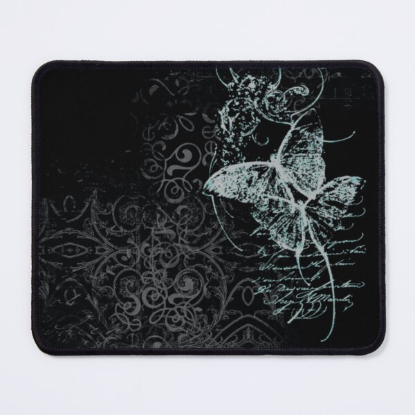 Item preview, Cyber Sigilism Butterfly: Gothic Damask Grunge Aesthetic designed and sold by BrontesWhimsyStore.