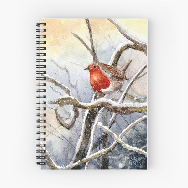 Item preview, Petirrojo en la nieve designed and sold by Kathryn Green.