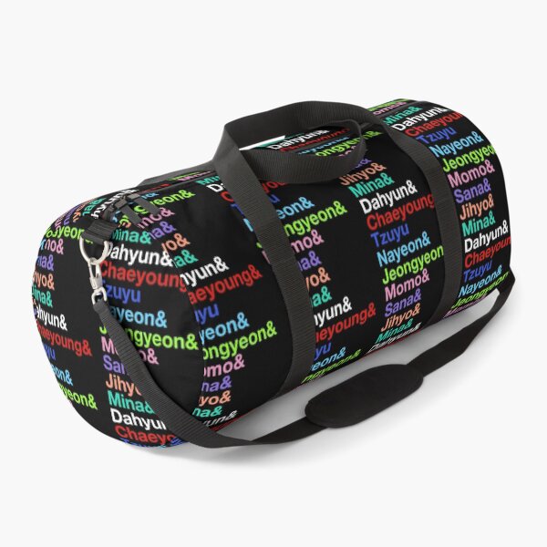 Item preview, Nayeon Jeongyeon Momo Sana Jihyo Mina Dahyun Chaeyoung Tzuyu Twices Names (Colors Ver.) designed and sold by PerditaLu.