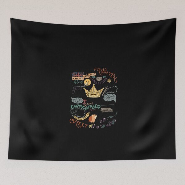 Item preview, (Colorized) Monty Python French Castle Insults designed and sold by sheneciasaunde.