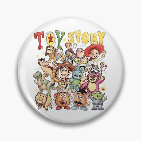 Item preview, Colorful Toy Story Characters Nostalgic Cartoon Adventure designed and sold by BarbaraBa33449.
