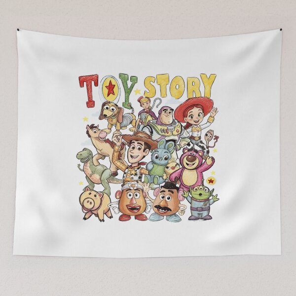 Item preview, Colorful Toy Story Characters Nostalgic Cartoon Adventure designed and sold by BarbaraBa33449.