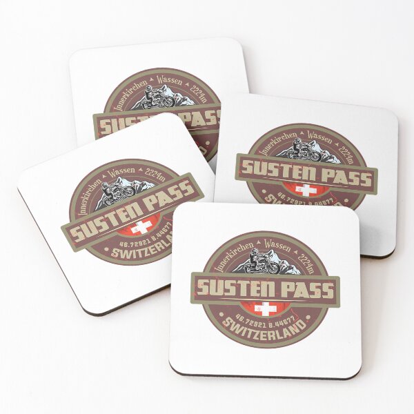 Item preview, Susten Pass Sustenppass Switzerland Suisse Schweiz Motorcycle Cycle Sticker T-Shirt Sticker 02 designed and sold by shopbyjnb.