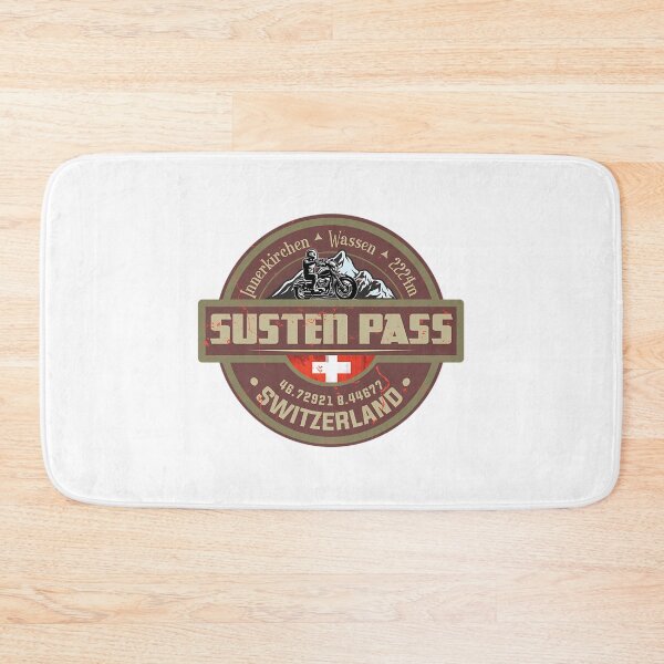 Item preview, Susten Pass Sustenppass Switzerland Suisse Schweiz Motorcycle Cycle Sticker T-Shirt Sticker 02 designed and sold by shopbyjnb.