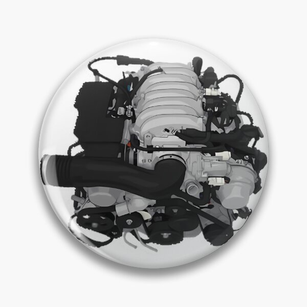 Item preview, Uz Fe Vvti Engine Graphic Tee – Retro Japanese Car Engine Illustration | Limited Edition designed and sold by oehau.