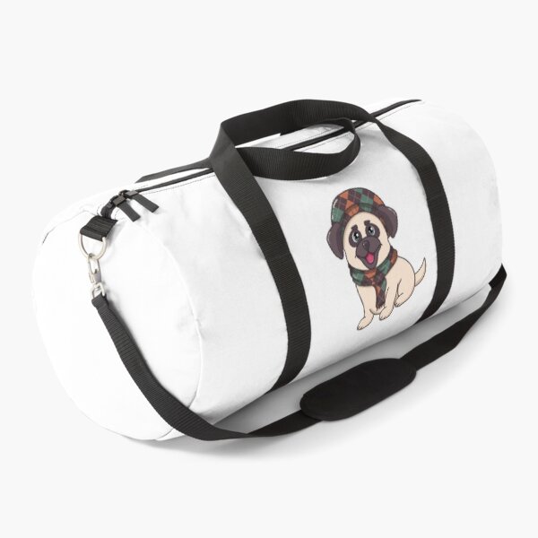 Item preview, Cute Pug wearing Autumn Hat  designed and sold by Hello-Cuties.