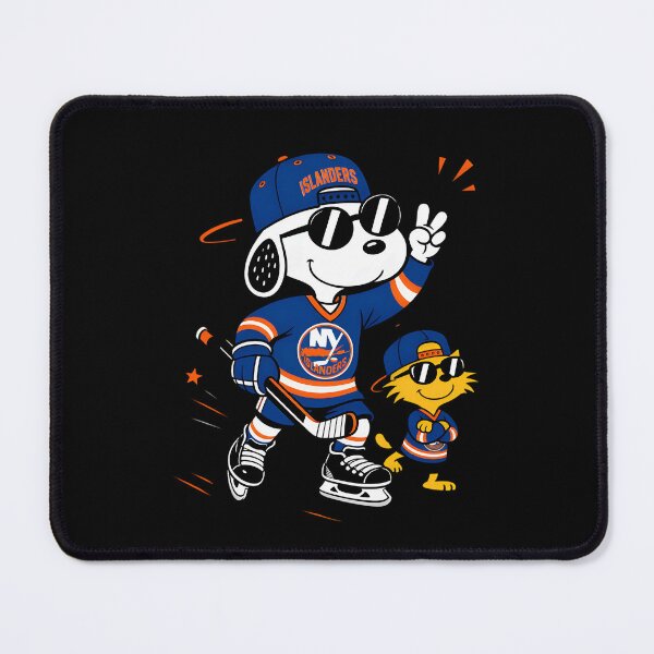 Item preview, Snoopy Islanders Ice Hockey designed and sold by Nahkolahmom.