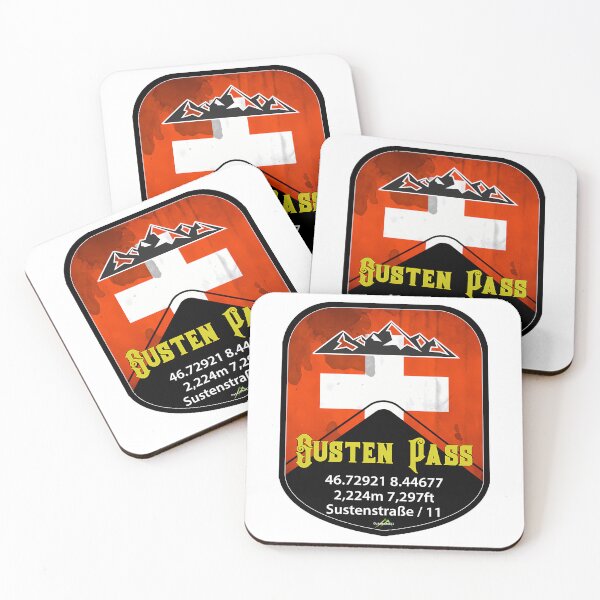 Item preview, Susten Pass Sustenppass Switzerland Suisse Schweiz Motorcycle Cycle Sticker T-Shirt Sticker 03 designed and sold by shopbyjnb.
