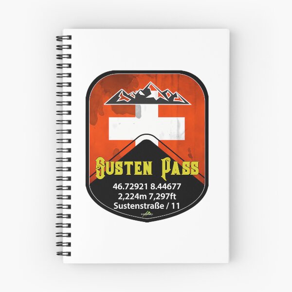 Item preview, Susten Pass Sustenppass Switzerland Suisse Schweiz Motorcycle Cycle Sticker T-Shirt Sticker 03 designed and sold by shopbyjnb.