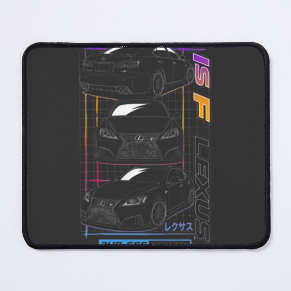 Item preview, Vibrant Colorful Lexus Is F Jdm Car Illustration – Bold Street Art Design | ⭐⭐⭐⭐⭐ designed and sold by LUIS ALBERTO LARA.