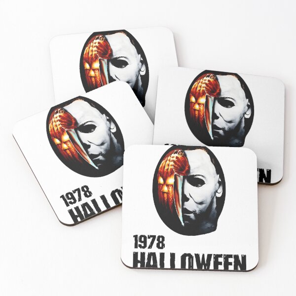 Item preview, Vintage Halloween Michael Myers Pumpkin Horror Mask Design designed and sold by AmyYu44086.