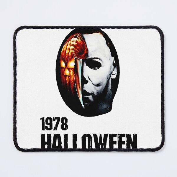 Item preview, Vintage Halloween Michael Myers Pumpkin Horror Mask Design designed and sold by AmyYu44086.