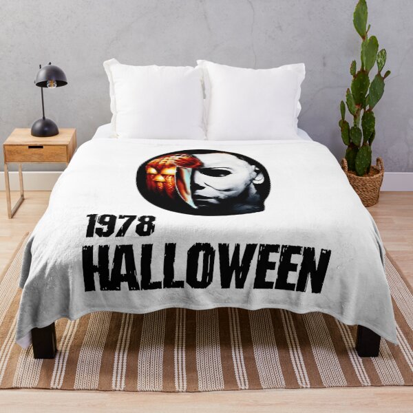Item preview, Vintage Halloween Michael Myers Pumpkin Horror Mask Design designed and sold by AmyYu44086.