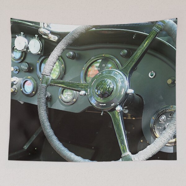 Item preview, 1949 Bentley Special Mk VI 3/8 Dashboard – Classic British Racing Car designed and sold by Peter Kraaibeek Art Gallery.