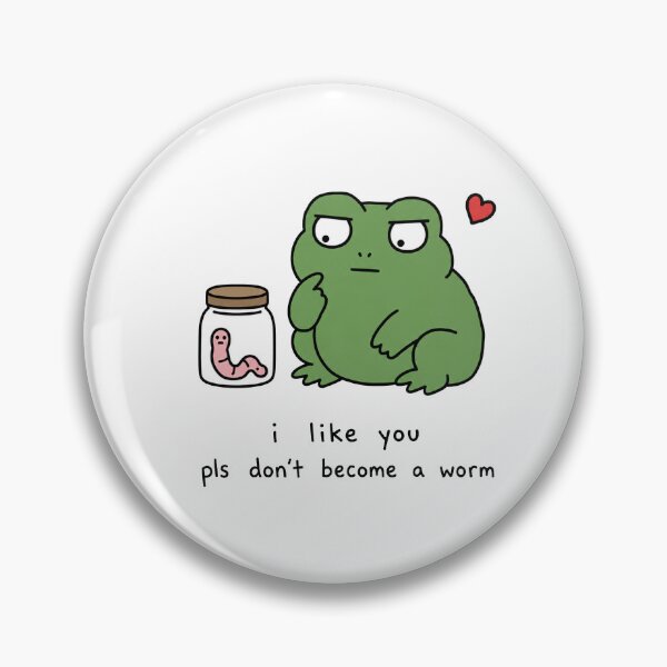 Item preview, I Like You Funny Frog Meme designed and sold by MonkiFlipp.