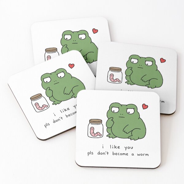 Artikelvorschau, Ich mag dich (Lustiges Frosch-Meme) entworfen und verkauft von MonkiFlipp.