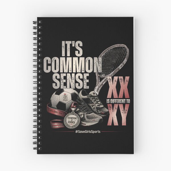 Item preview, It's Common Sense XX is Different to XY Save Girls Sports Collage designed and sold by PROPera-design.