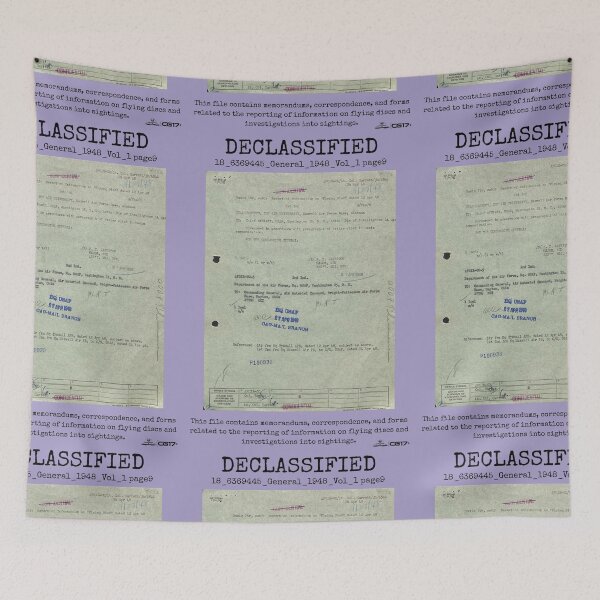 Item preview, UFO DECLASSIFIED 18_6369445_General_1948_Vol_1 page 9 designed and sold by CG17s.