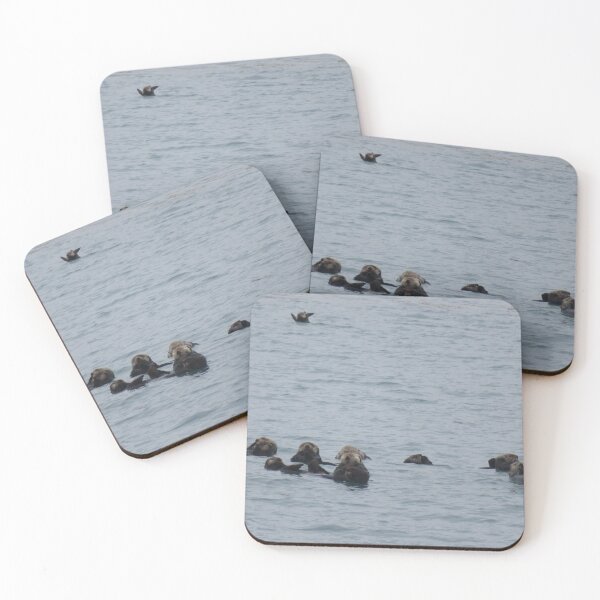 Item preview, Raft of Sea Otters designed and sold by caybeach.
