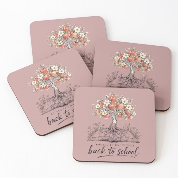 Item preview,  Rooted In Knowledge Apple Tree Back to School designed and sold by MOCH- ART.