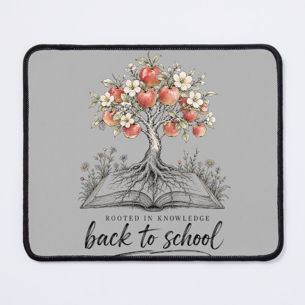Item preview,  Rooted In Knowledge Apple Tree Back to School designed and sold by MOCH- ART.