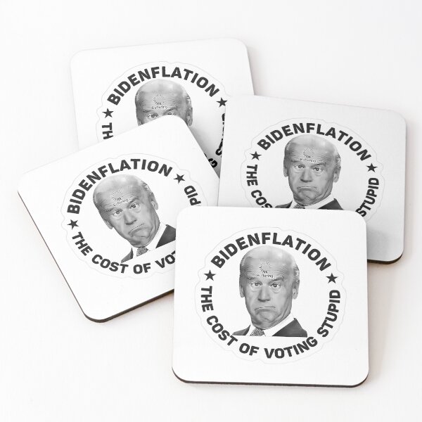 Item preview, Bidenflation The Cost Of Voting Stupid Sticker designed and sold by AnyLilThing.