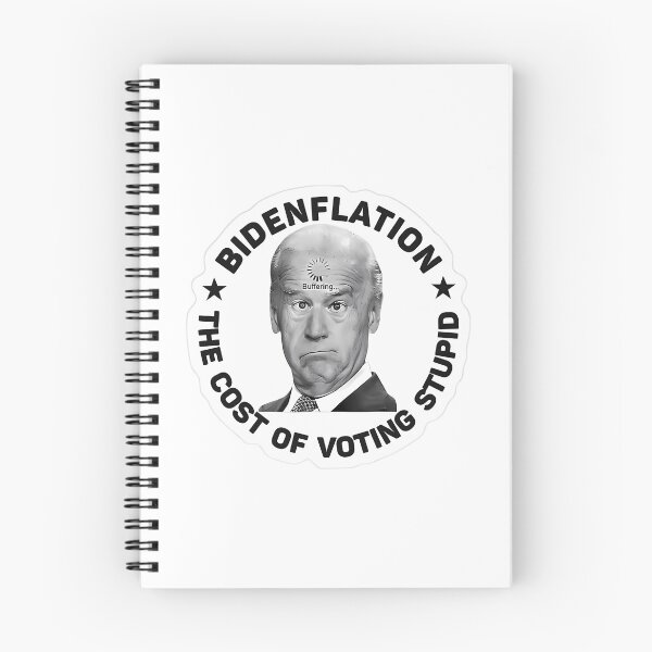 Item preview, Bidenflation The Cost Of Voting Stupid Sticker designed and sold by AnyLilThing.