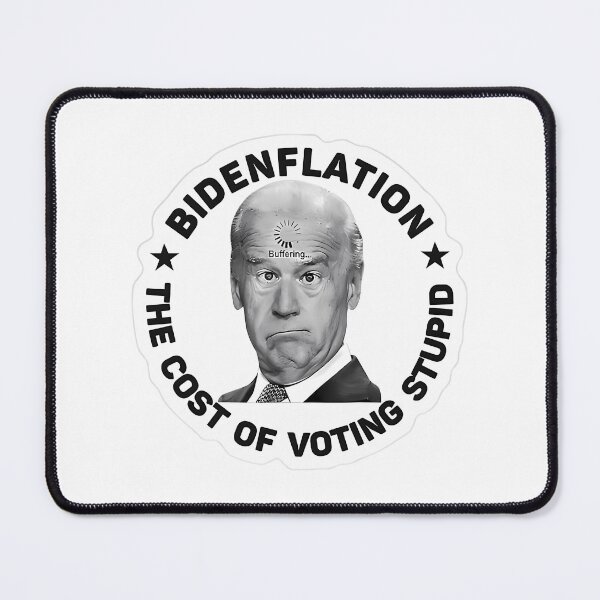 Item preview, Bidenflation The Cost Of Voting Stupid Sticker designed and sold by AnyLilThing.