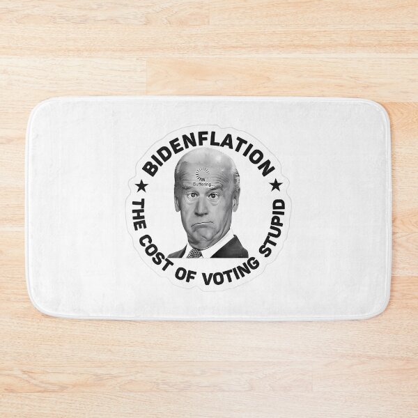Item preview, Bidenflation The Cost Of Voting Stupid Sticker designed and sold by AnyLilThing.