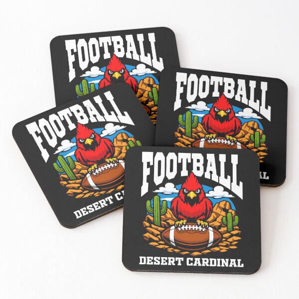 Item preview, DESERT CARDINAL FOOTBALL - AZ CARDINALS designed and sold by KEF Custom.
