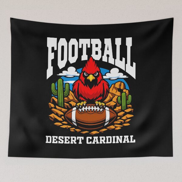 Item preview, DESERT CARDINAL FOOTBALL - AZ CARDINALS designed and sold by KEF Custom.