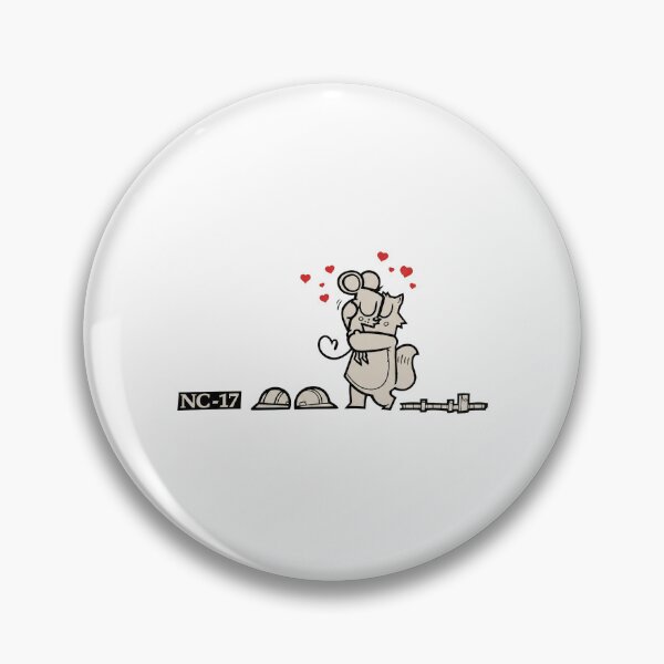 Item preview, Nc 17 Hard Hats Mouse Cat Hugging designed and sold by onlytiggokk.