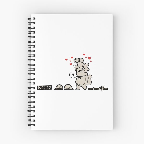 Item preview, Nc 17 Hard Hats Mouse Cat Hugging designed and sold by onlytiggokk.