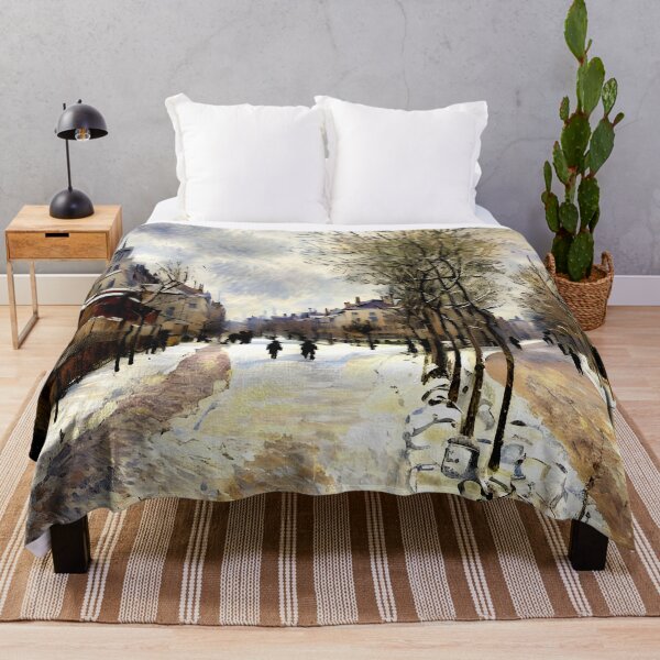 Item preview, Snow Effect, The Boulevard de Pontoise at Argenteuil designed and sold by artdesignsnow.
