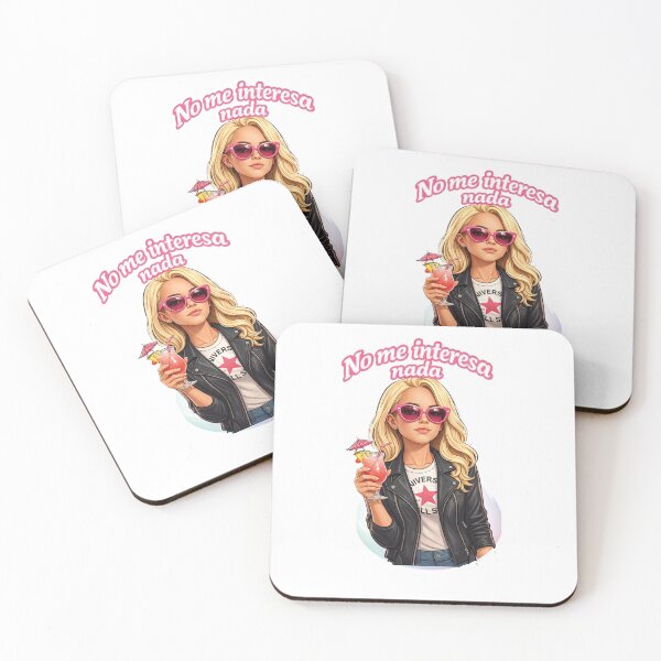 Item preview, No Me Interesa Nada Sassy Unbothered Girl Funny Spanish Quote designed and sold by strAva-desinge.