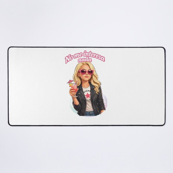 Item preview, No Me Interesa Nada Sassy Unbothered Girl Funny Spanish Quote designed and sold by strAva-desinge.
