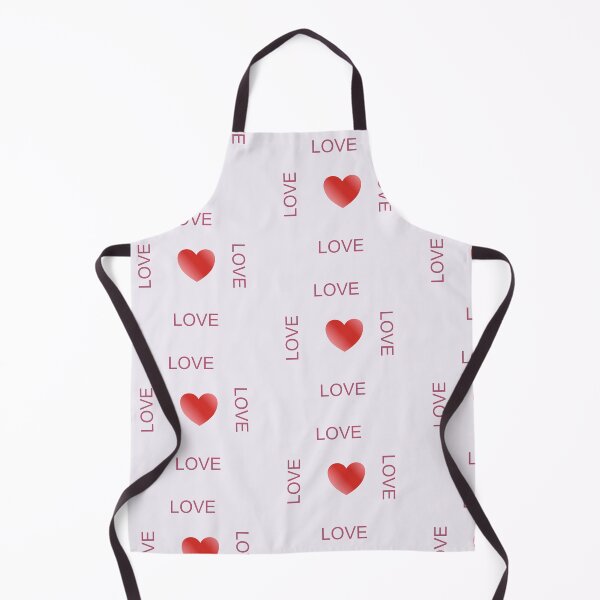 Item preview, Minimalist Red Heart Love Typographic Design designed and sold by SahmatArt.