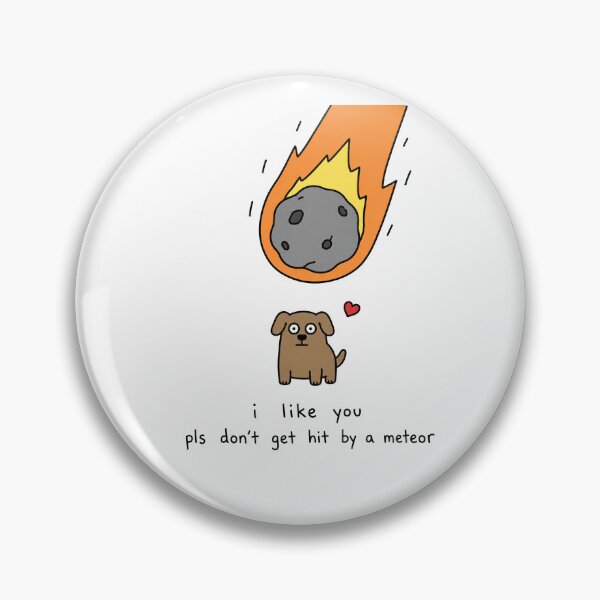 Item preview, I Like You Meteor Meme designed and sold by MonkiFlipp.