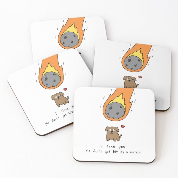 Item preview, I Like You Meteor Meme designed and sold by MonkiFlipp.