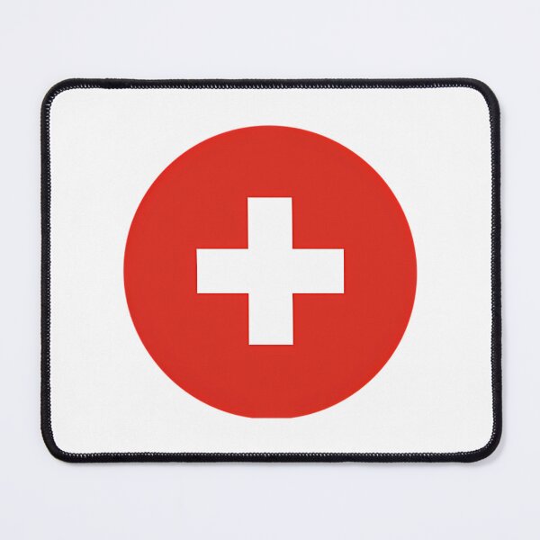 Item preview, Switzerland Circle Flag designed and sold by shopbyjnb.