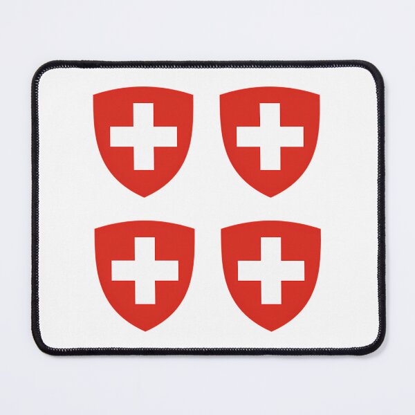 Item preview, Switzerland Coat Of Arms (4 Pack) designed and sold by shopbyjnb.