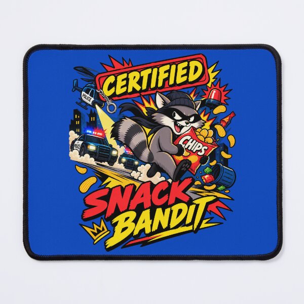 Item preview, Raccoon Certified Snack Bandit designed and sold by chesterosul.